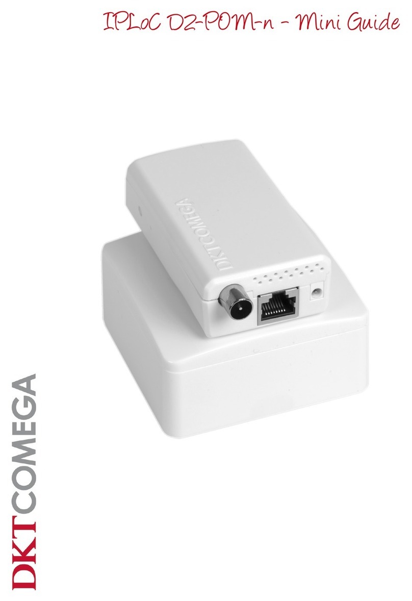DKT Comega IPLoC D2-POM-n quick guide DKT Comega IPLoC D2-POM-n quick guide