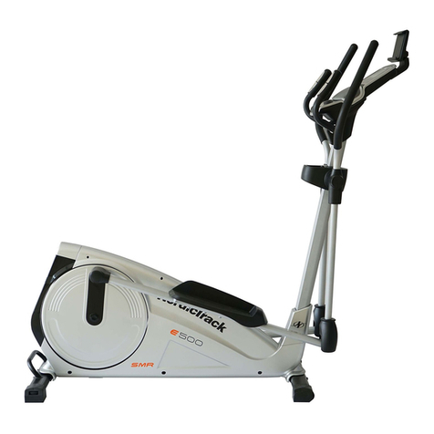 NordicTrack E 500 user manual
