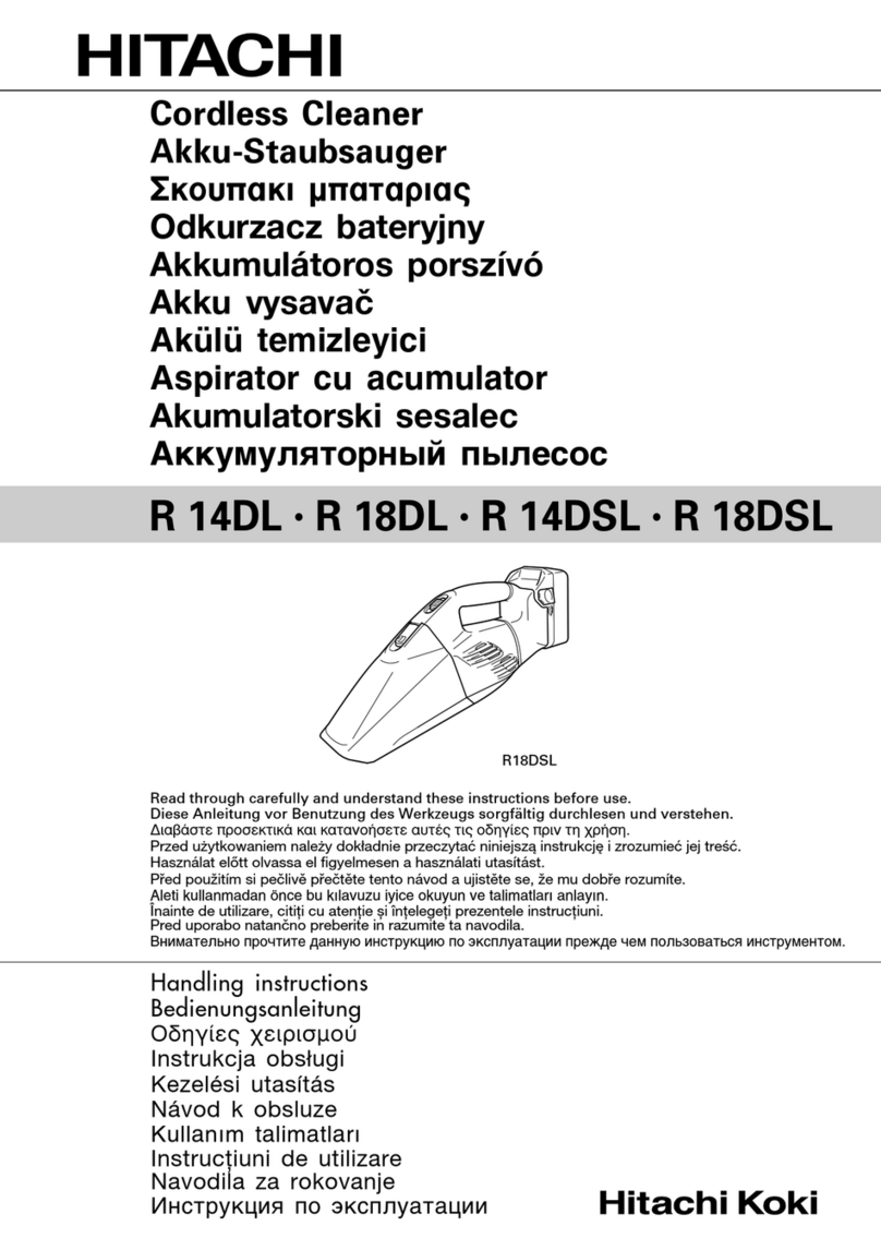 Hitachi R 14DL Handling instructions