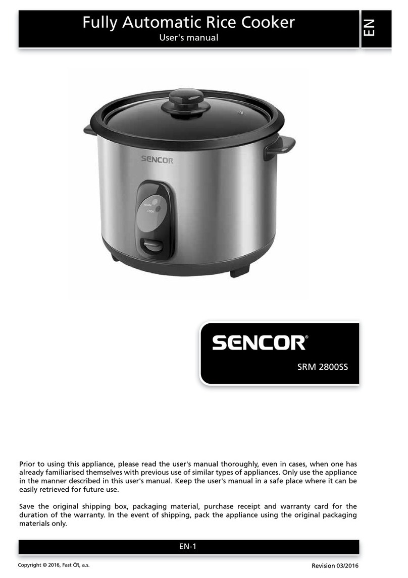 Sencor SRM 2800SS user manual