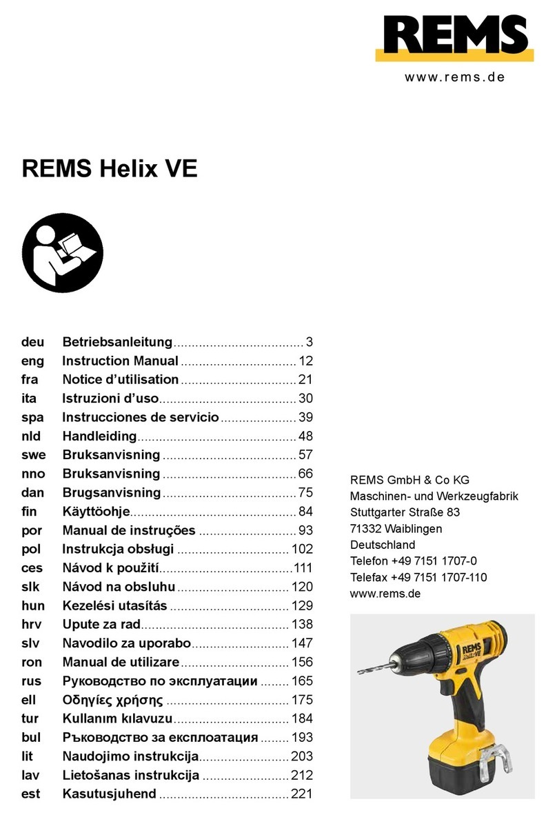 REMS Helix VE User guide