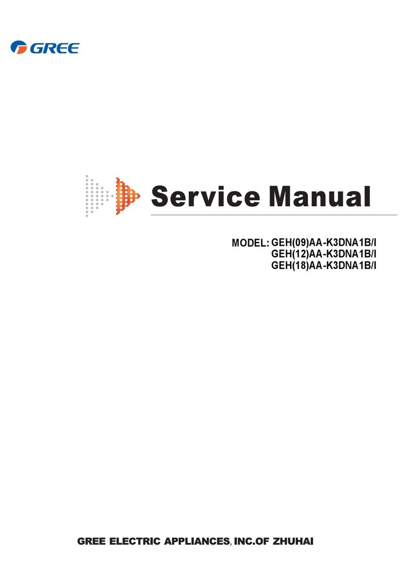 Gree GEH(09)AA-K3DNA1B/I User manual
