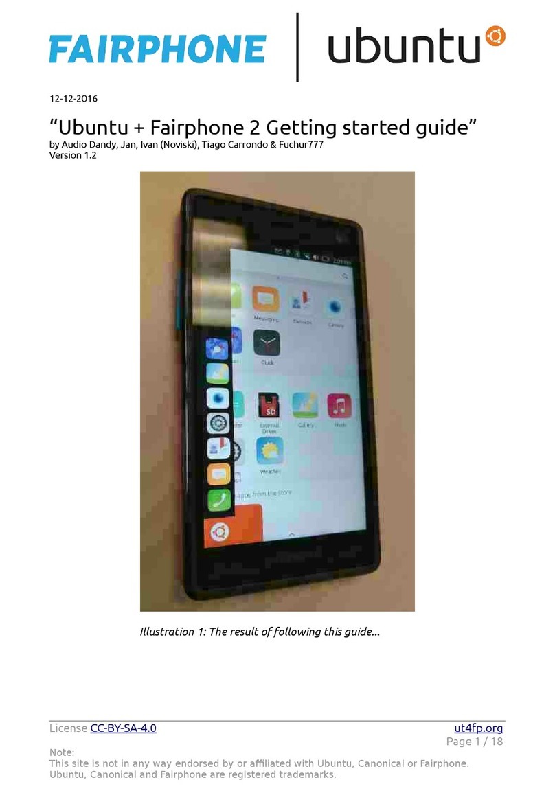 Fairphone faiphone 2 User manual