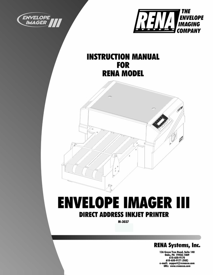 Rena envelope imager III instruction manual