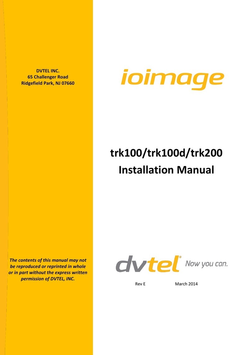 DVTEL ioimage trk100d User manual