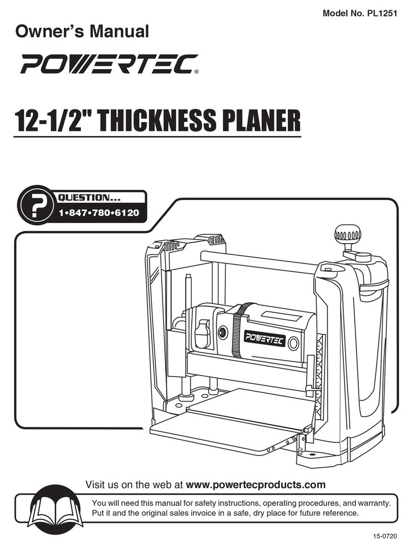 Power Tec PL1251 User manual