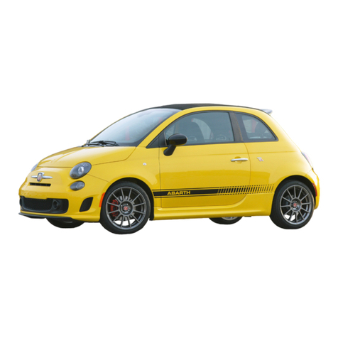Fiat 500C ABARTH Owner's manual Fiat 500C ABARTH Owner's manual