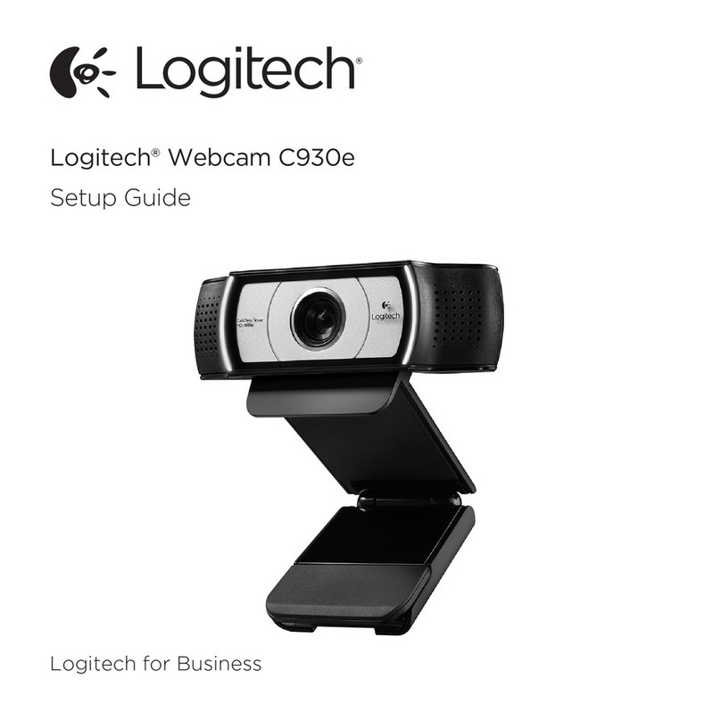 Logitech Webcam C930e User manual Logitech Webcam C930e User manual