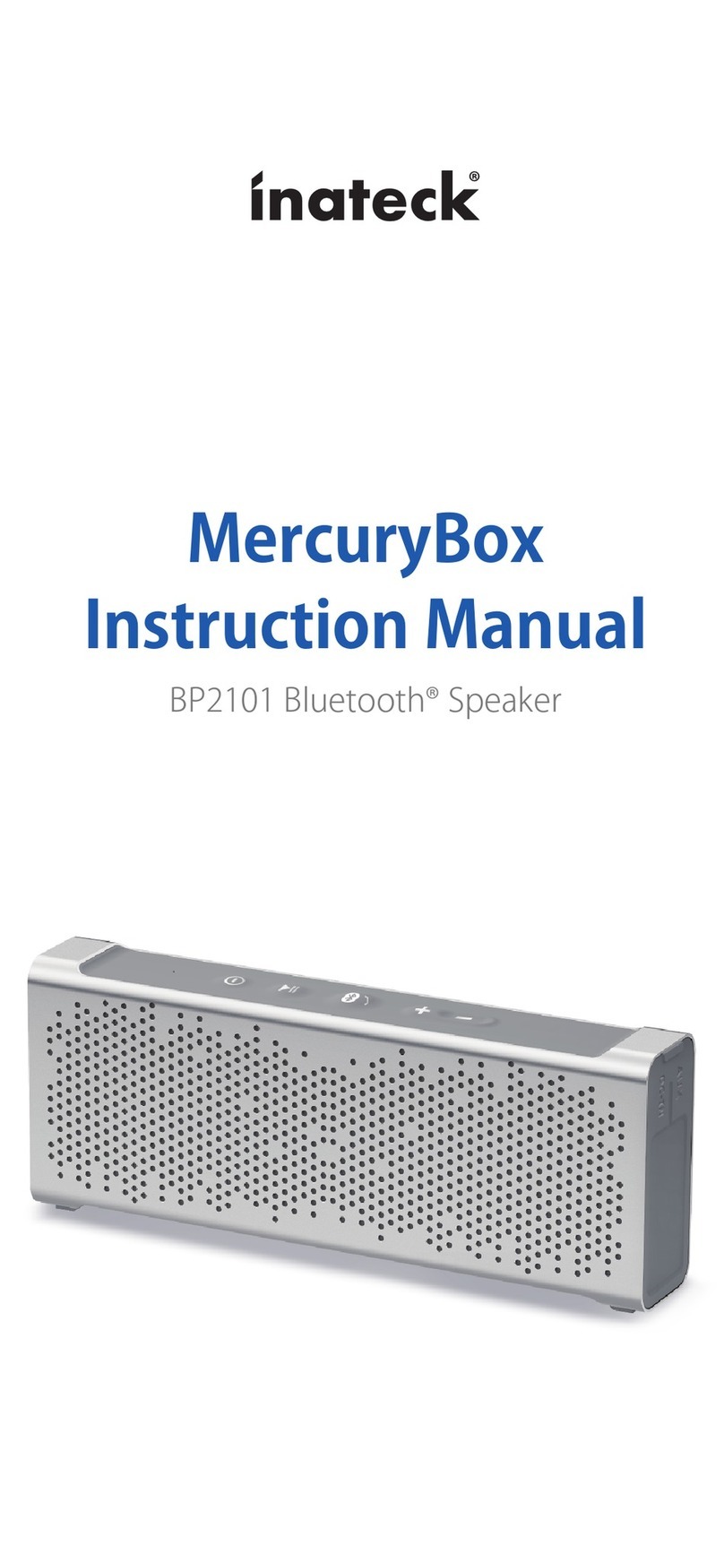 Inateck mercurybox BP2101 User manual