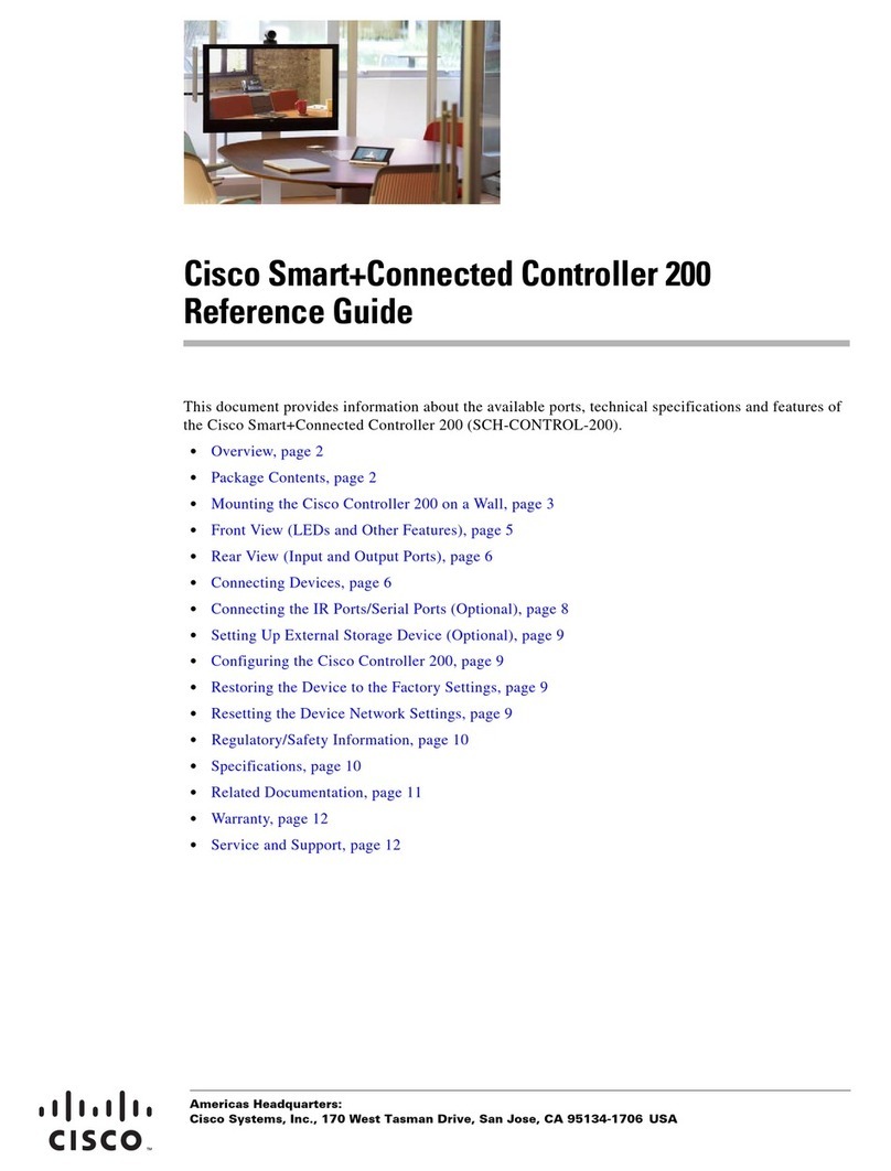 Cisco SCH-CONTROL-200 reference guide