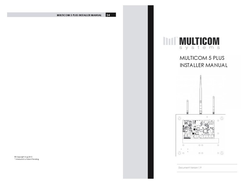 Multi-COM MC5P Installer manual