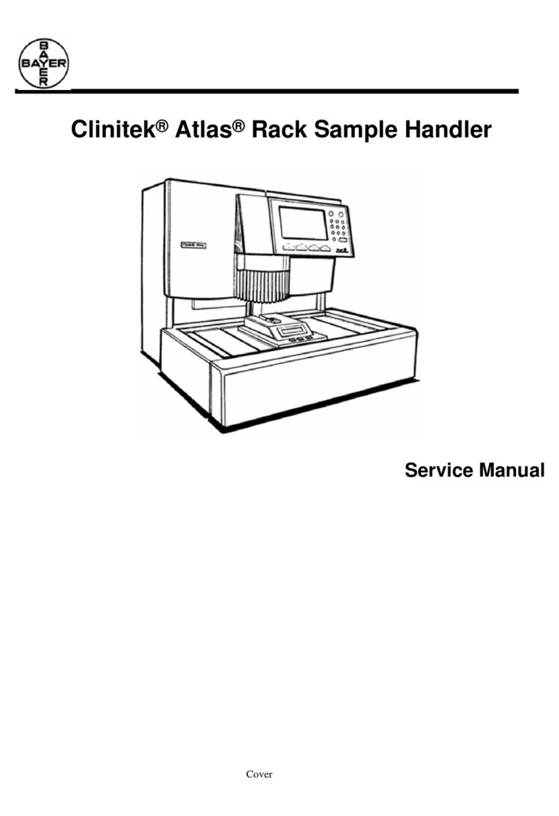Bayer HealthCare Clinitek Atlas Service manual