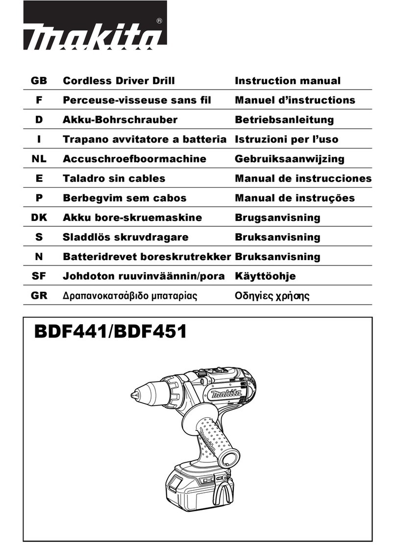 Makita BDF441 instruction manual