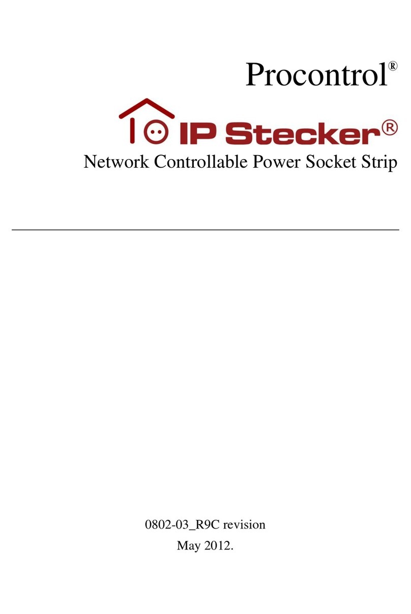 procontrol IP STECKER user manual