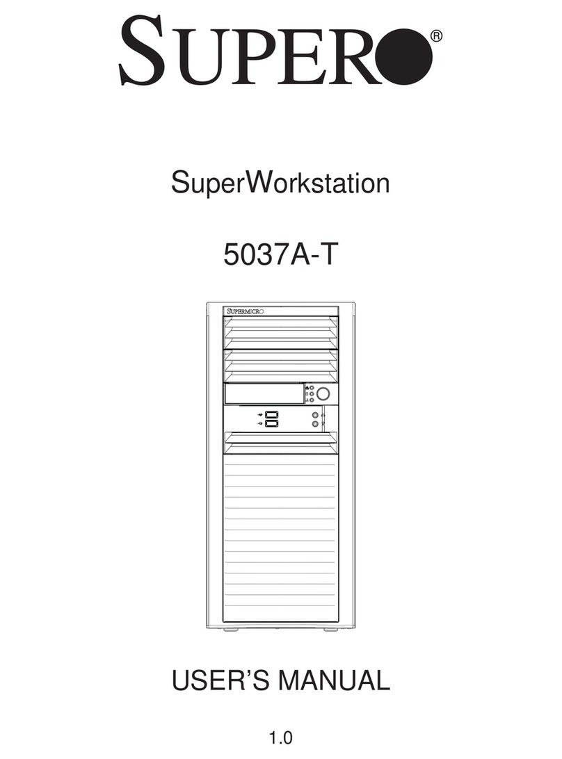 Supero 5037A-T User manual
