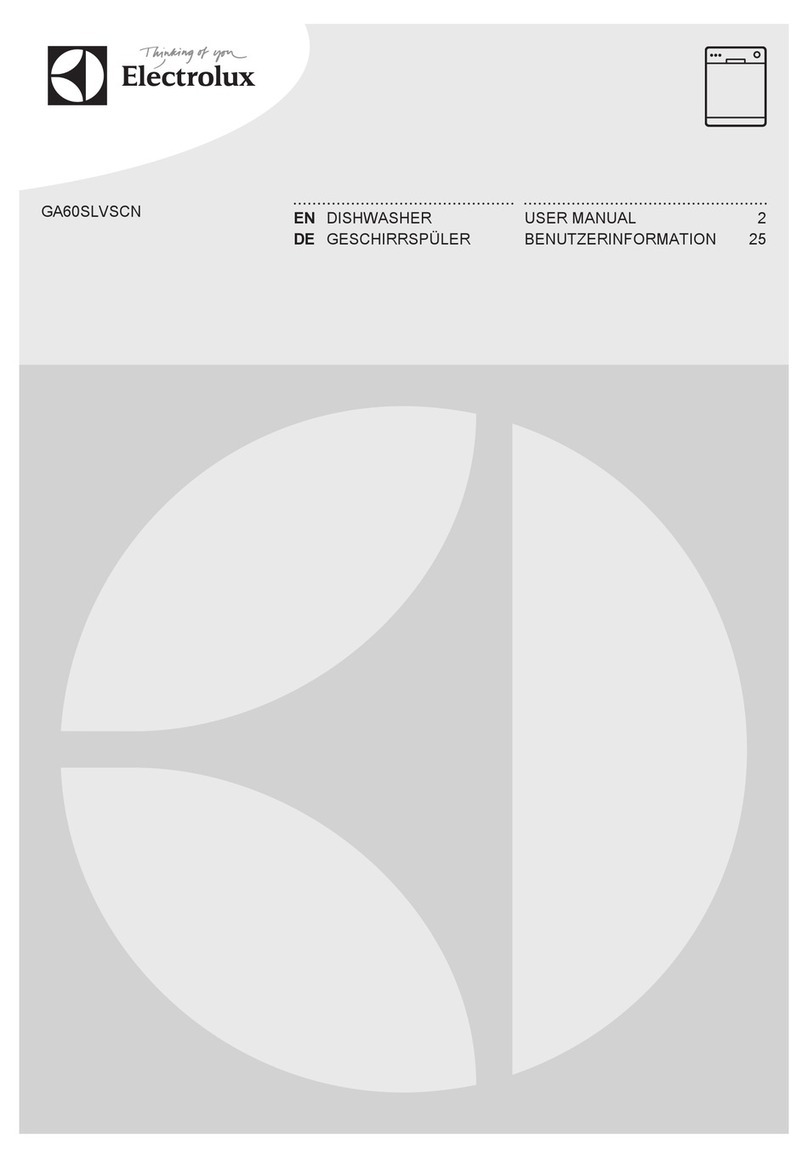 Electrolux GA60SLVSCN User manual