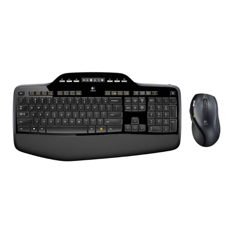 Logitech MK700 - Wireless Desktop Keyboard user guide