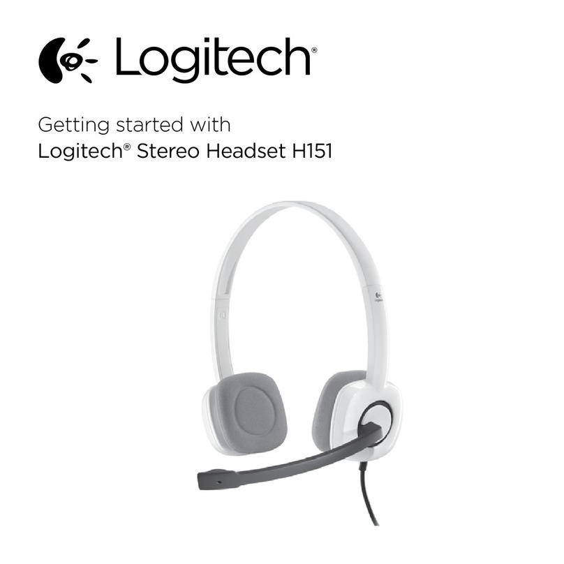 Logitech H151 User manual