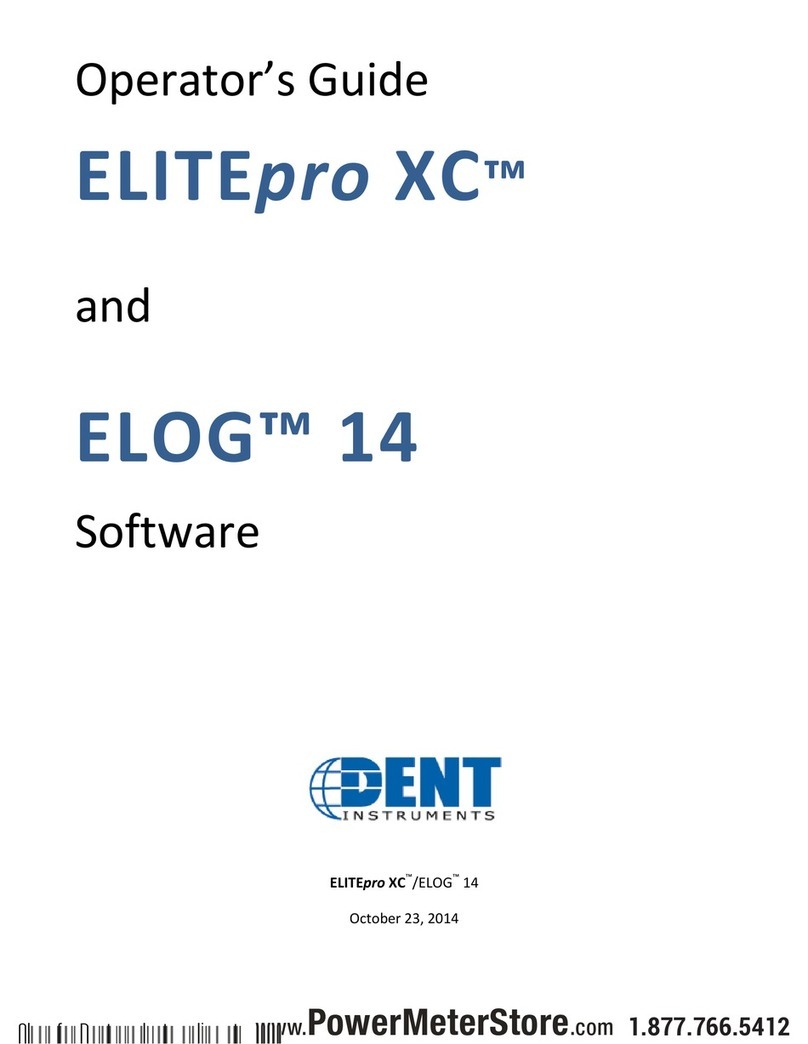 DENT Instruments ELITEpro XC Manual