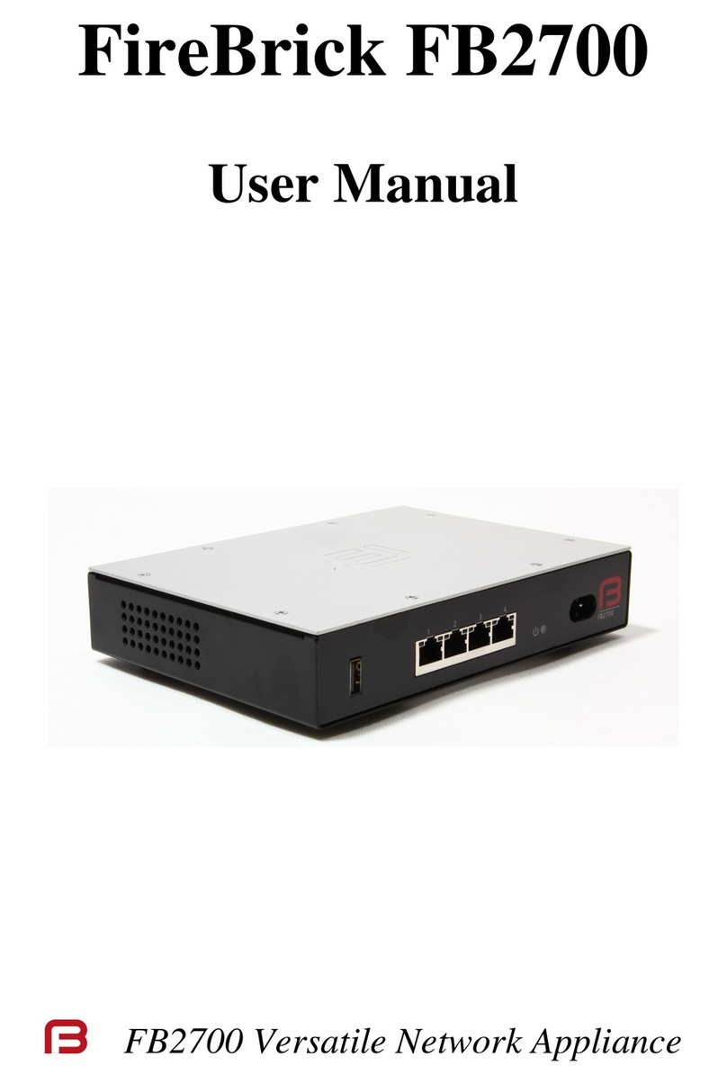 FireBrick FB2700 User manual