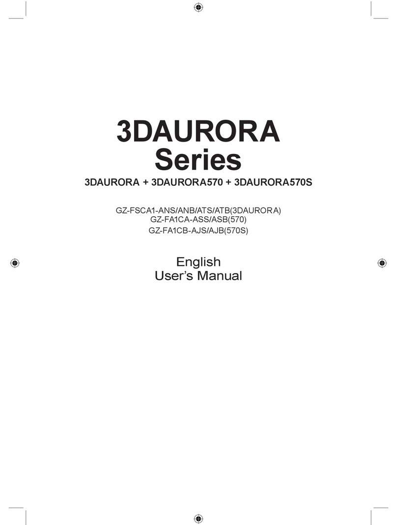 Gigabyte 3DAURORA user manual