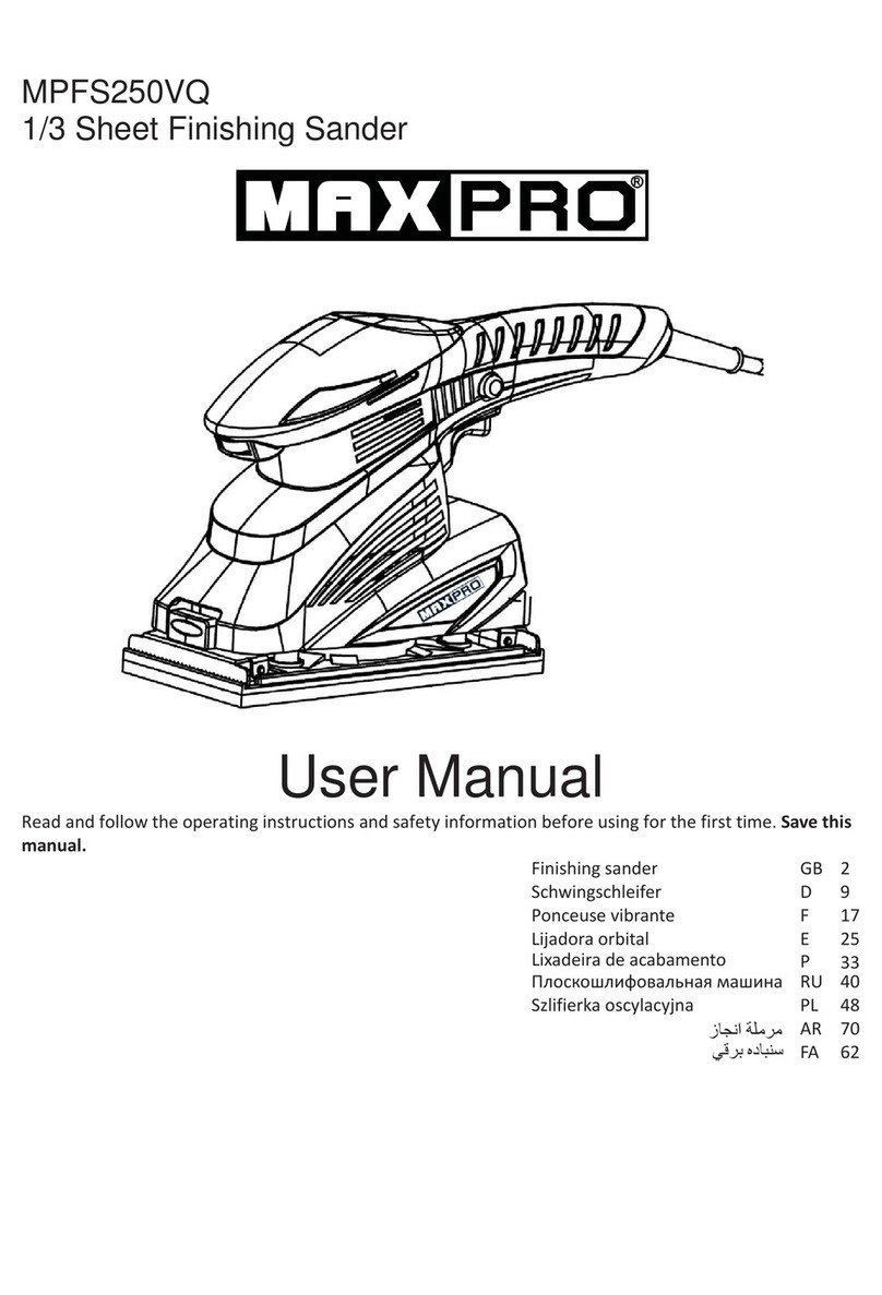 Max Pro MPFS250VQ user manual