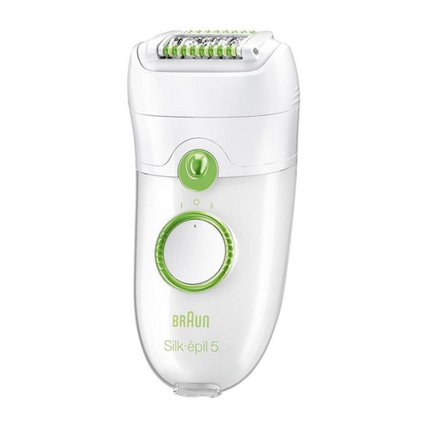 Braun Silk epil X'elle 5580 User manual