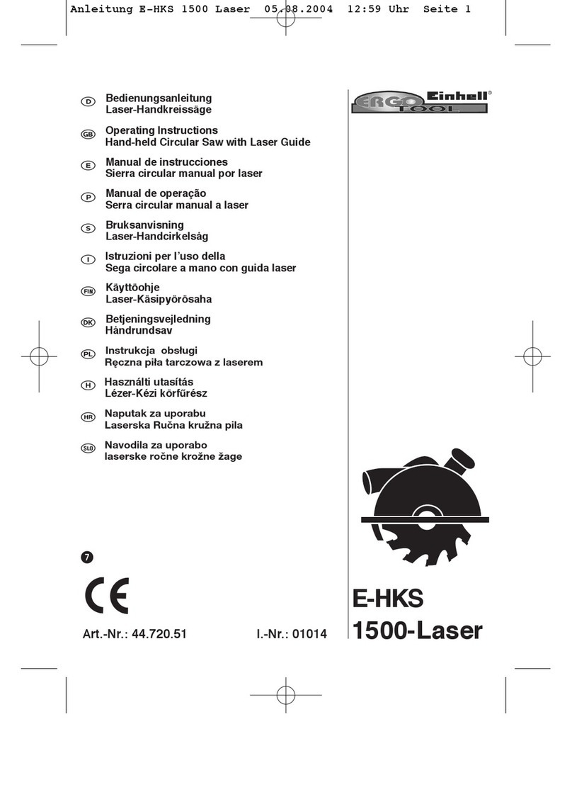 EINHELL E-HKS User manual