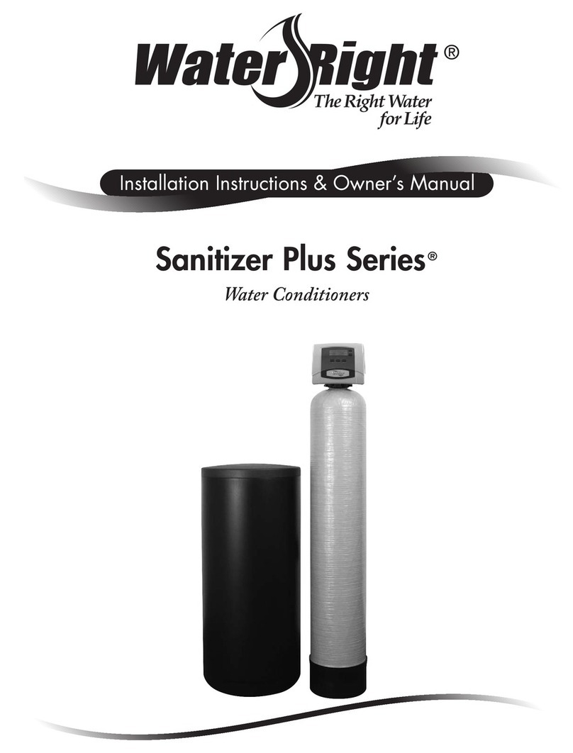 Water Right Sanitizer Plus Series Installation instructions & owner's manual