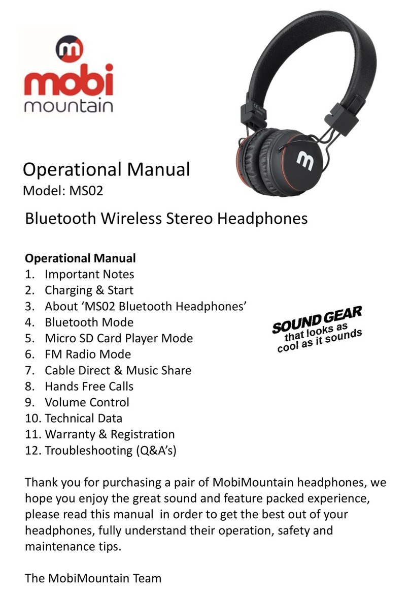Mobi Mountain MS02 Operation manual