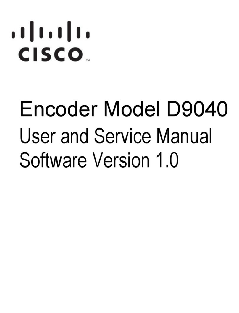 Cisco D9040 Troubleshooting guide Cisco D9040 Troubleshooting guide