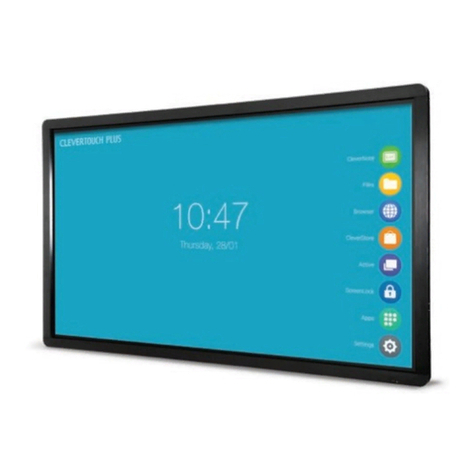 Clevertouch clevertouchplus Basic functions guide