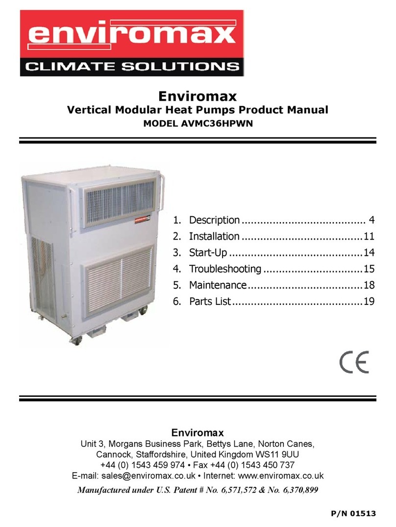 Enviromax AVMC36HPWN product manual Enviromax AVMC36HPWN product manual
