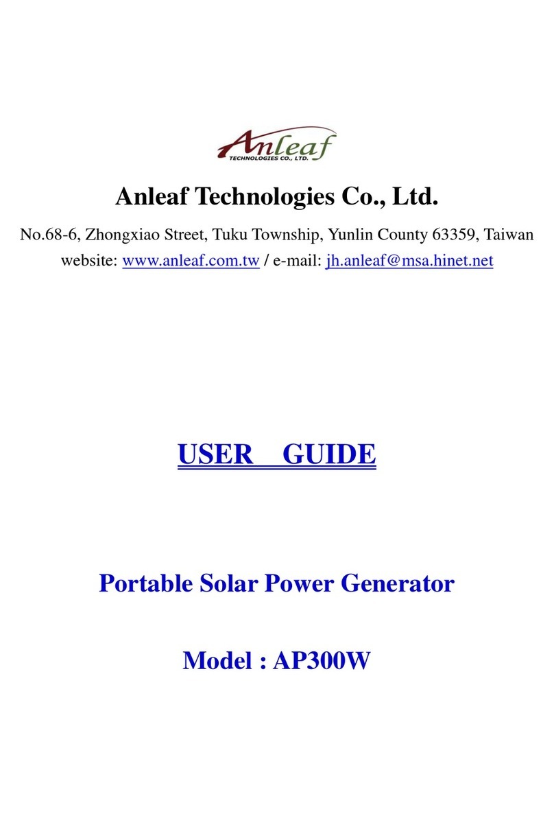 Anleaf Technologies AP300W user guide Anleaf Technologies AP300W user guide