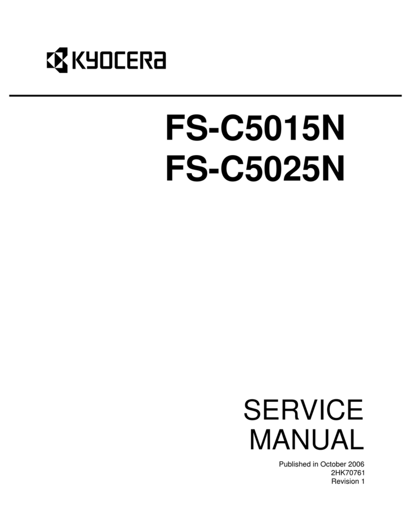 Kyocera FS-C5015N User manual Kyocera FS-C5015N User manual