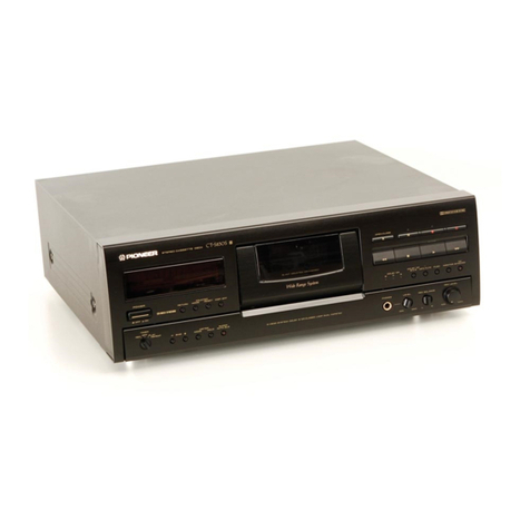 Pioneer CT-S830S User manual