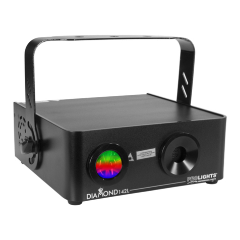 ProLights Diamond142L User manual