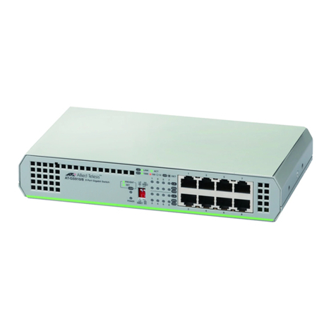 Allied Telesis GS910 Series Installation and user guide