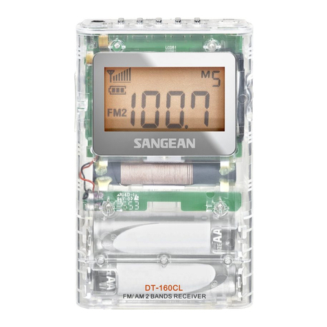 Sangean DT-160CL manual