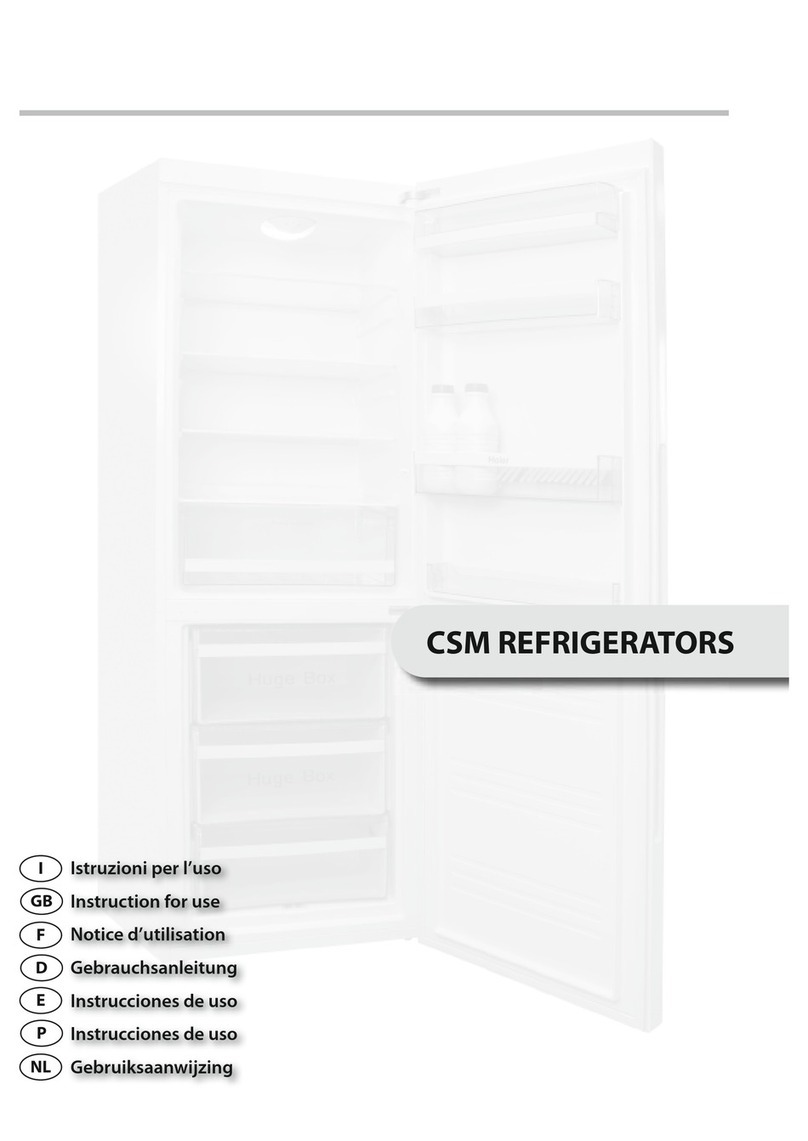 Haier CSM SERIES User manual