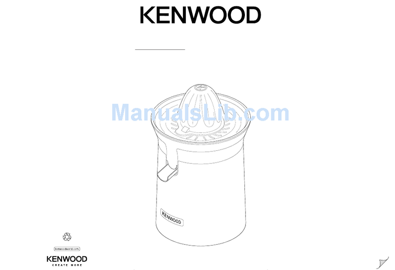 Kenwood CPP40 User manual
