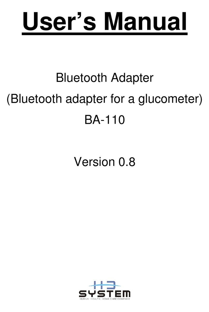 H3 System BA-110 user manual