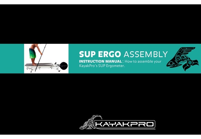 Kayakpro SUP ERGO Assembly instruction
