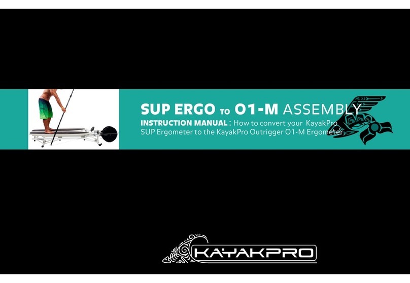 Kayakpro SUP ERGO instruction manual