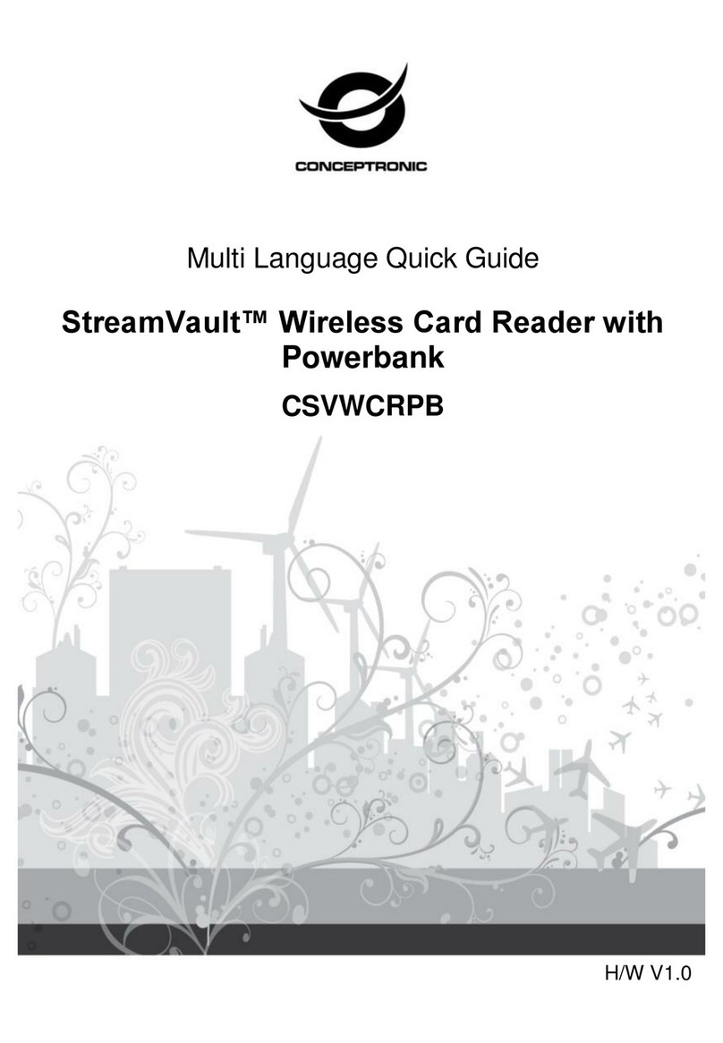 Conceptronic CSVWCRPB User manual