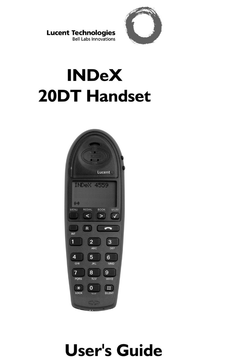 Lucent Technologies 20DT user guide