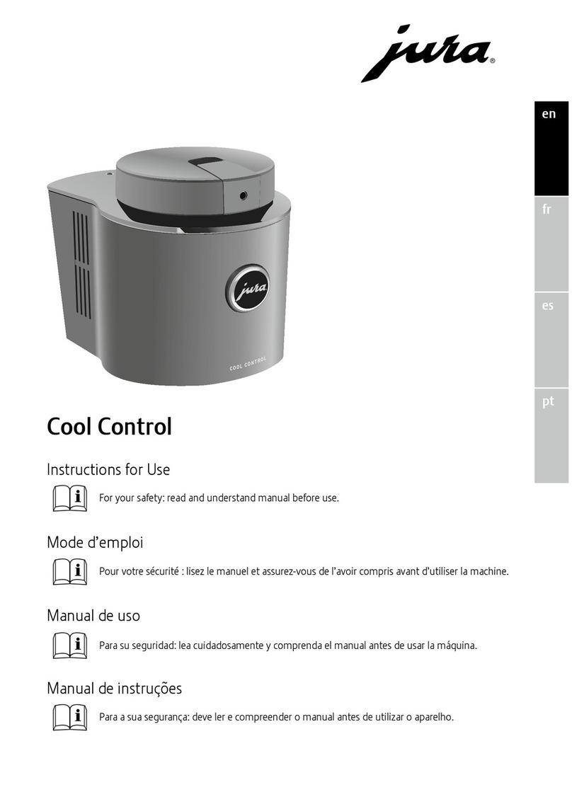 Jura cool control Instructions for use