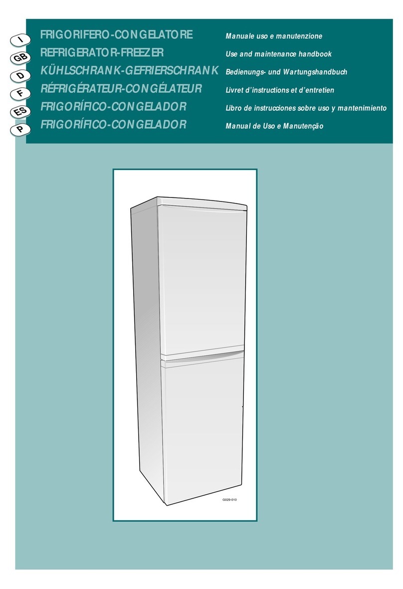 Candy CBCA260 Use and maintenance handbook