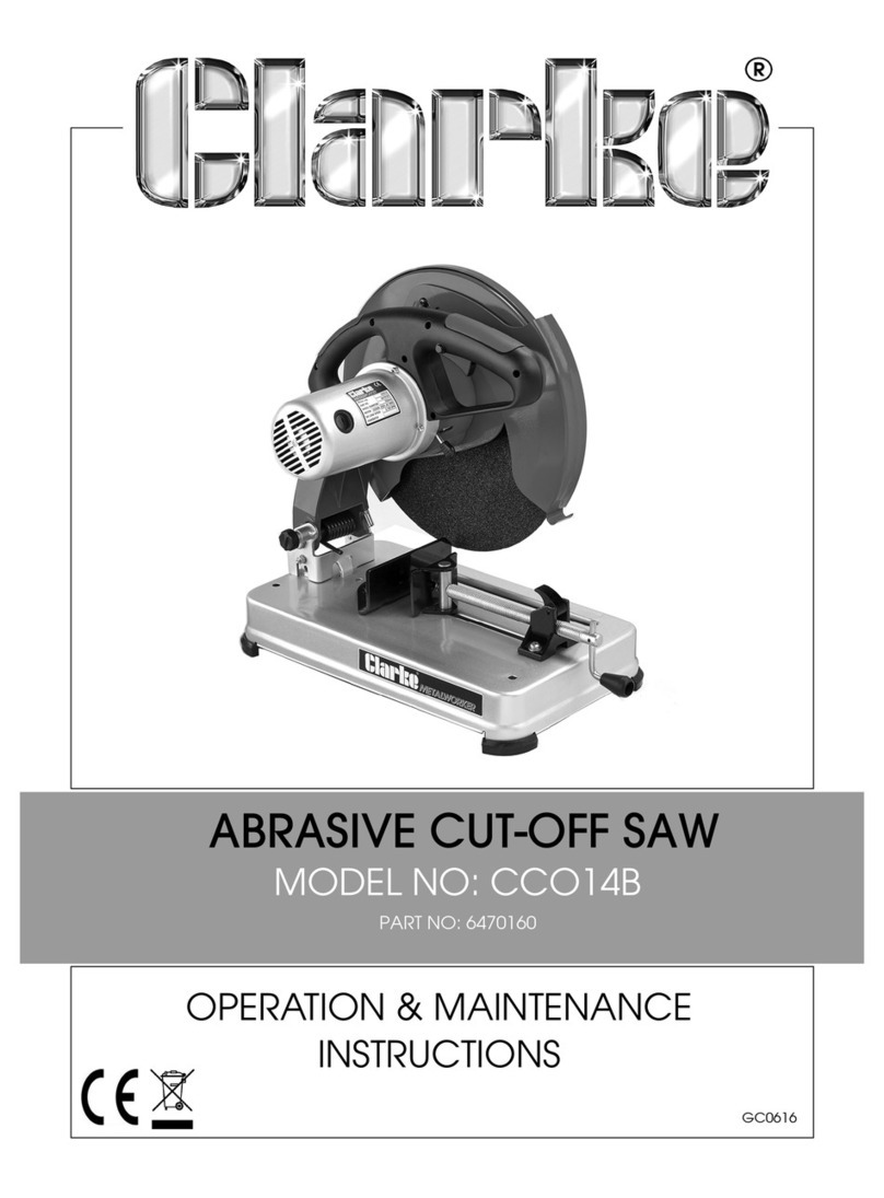 Clarke CCO14B Instruction Manual