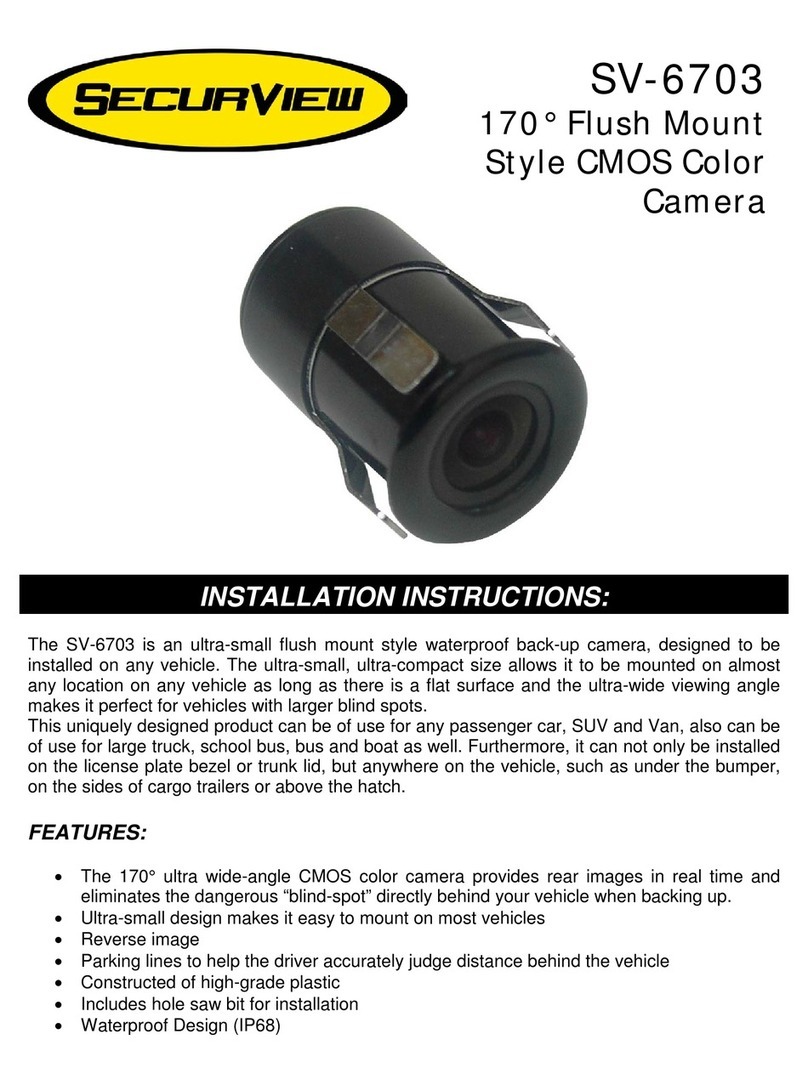 SecurView SV-6703 installation instructions
